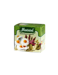 Manzasul Manzanilla y menta 10 filtros La Leonesa